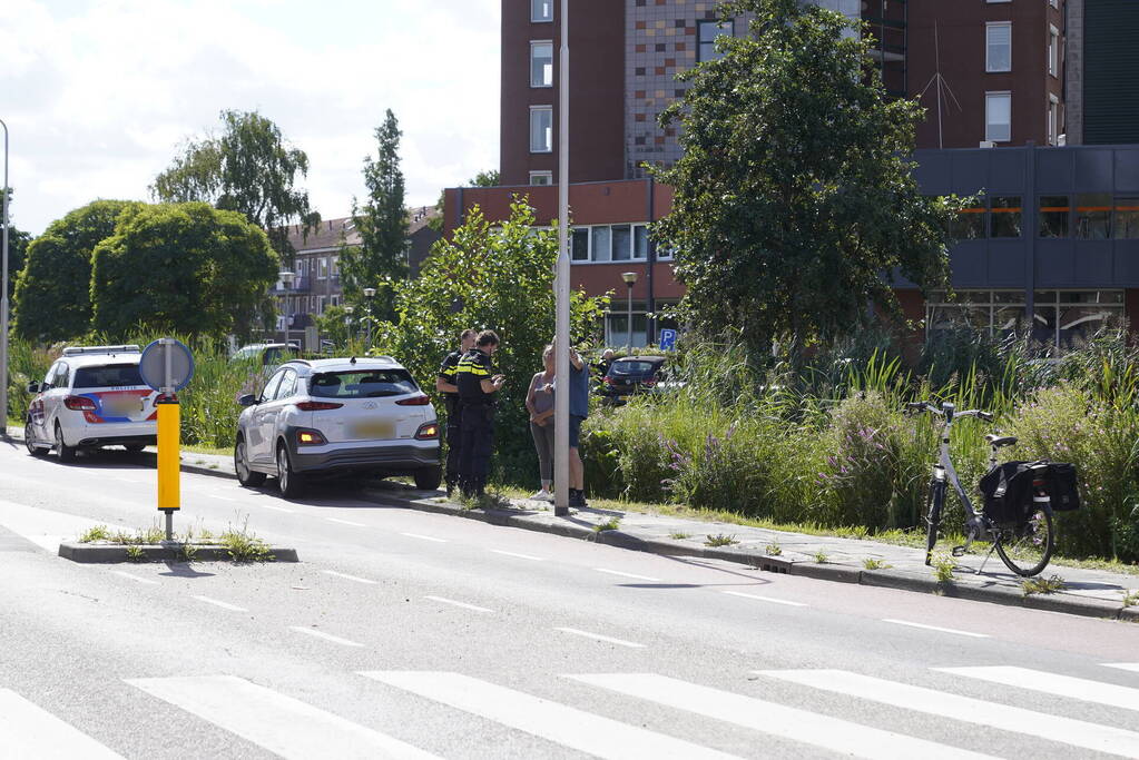 Fietser aangereden bij oversteken