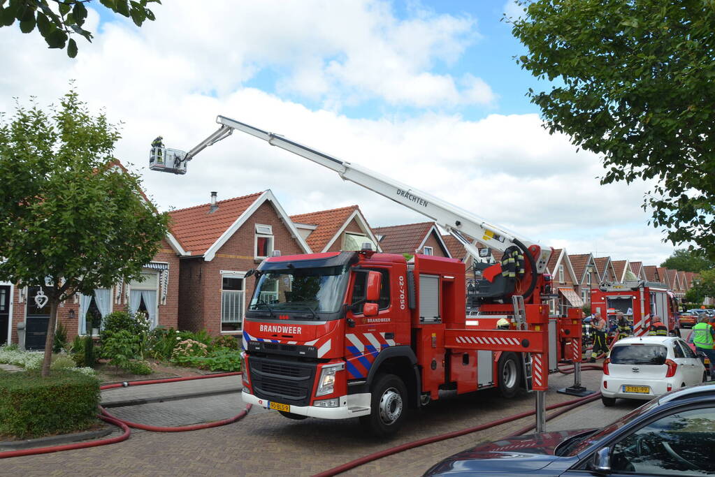 NL-Alert uitgegeven na brand in schuur
