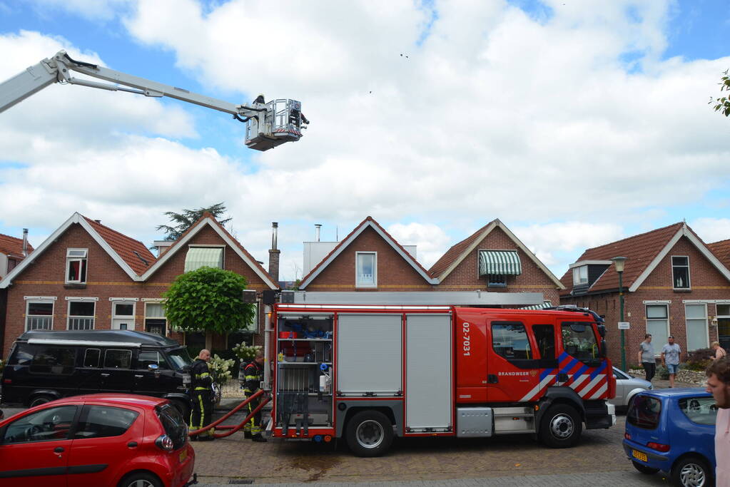 NL-Alert uitgegeven na brand in schuur