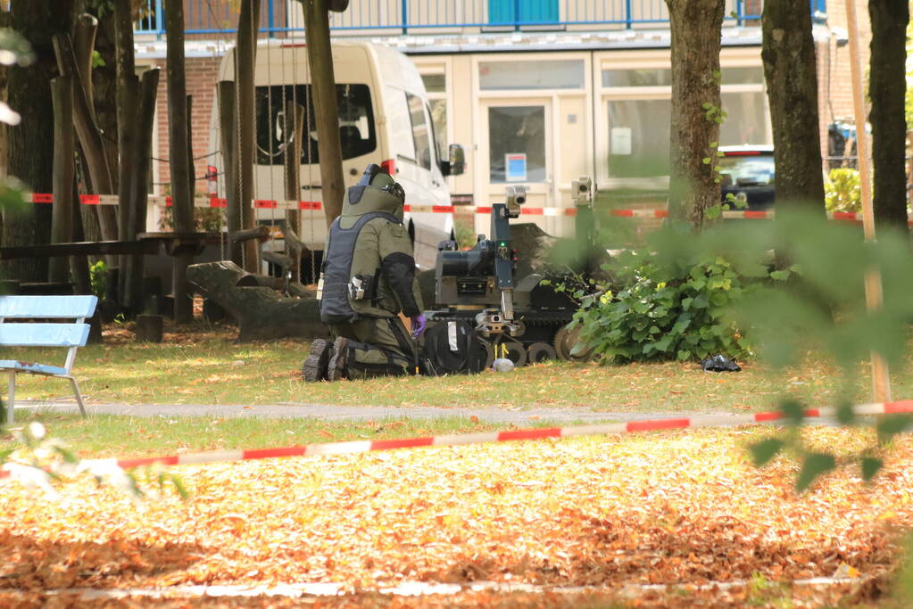 Woningen ontruimd door mogelijk explosief