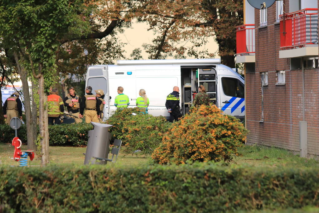 Woningen ontruimd door mogelijk explosief