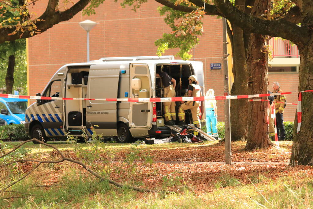 Woningen ontruimd door mogelijk explosief