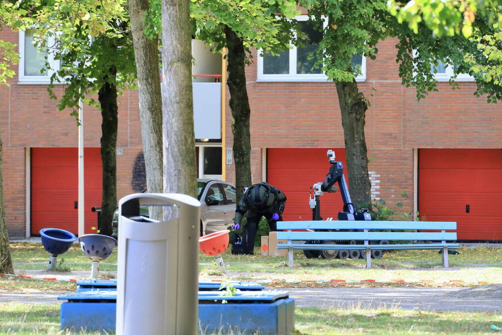 Woningen ontruimd door mogelijk explosief