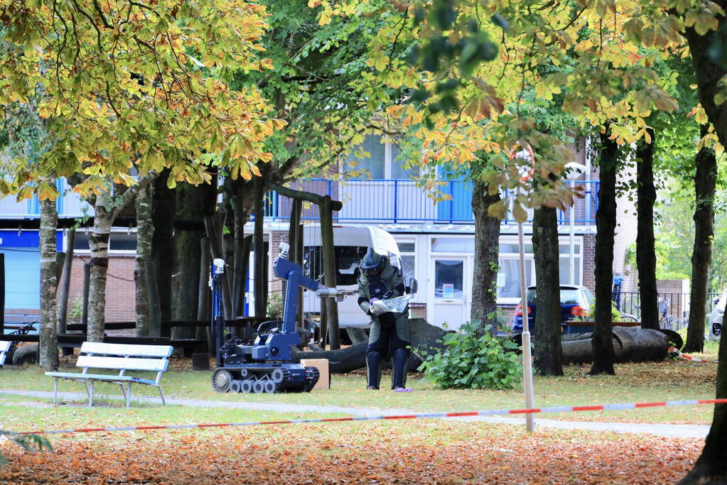 Woningen ontruimd door mogelijk explosief