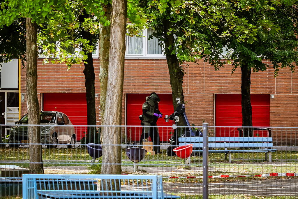 Woningen ontruimd door mogelijk explosief