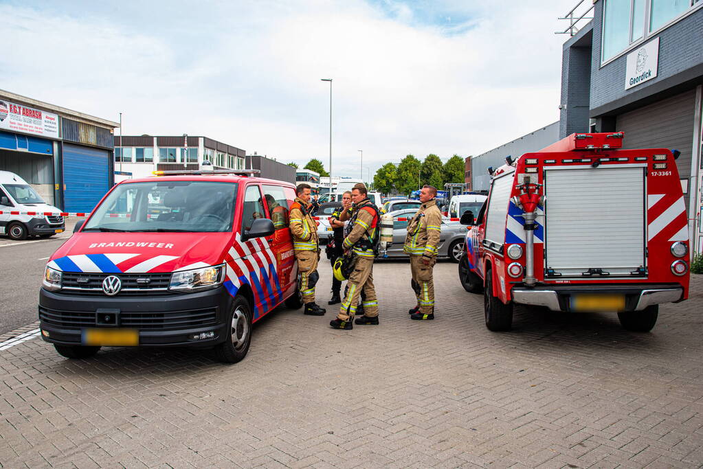 Onderzoek vermoeden drugslab