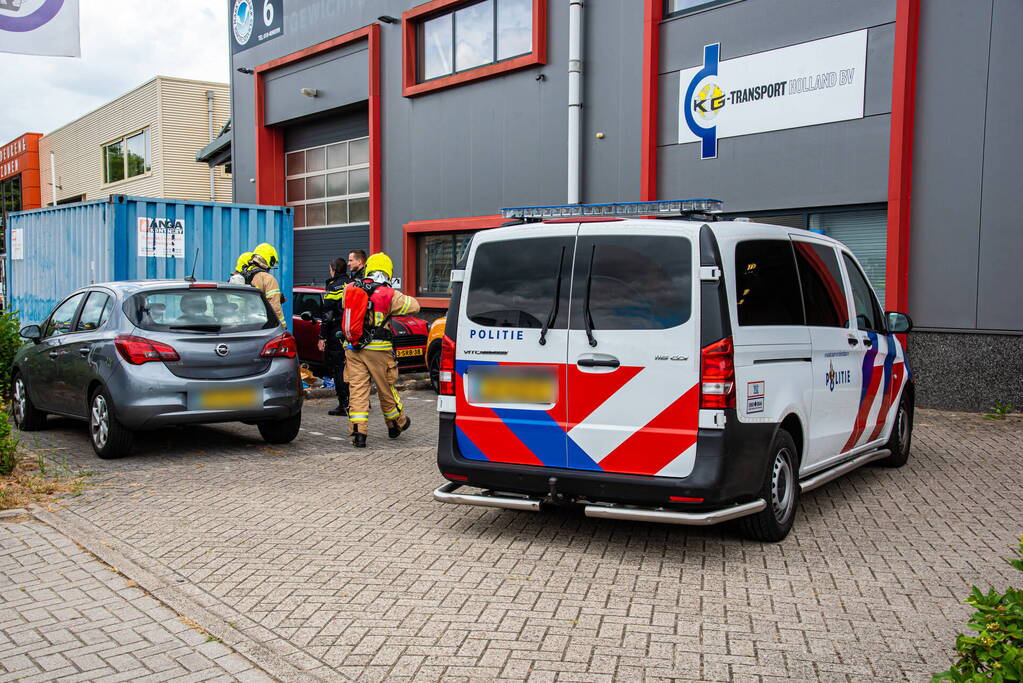 Brandweer doet onderzoek naar gedumpt afval