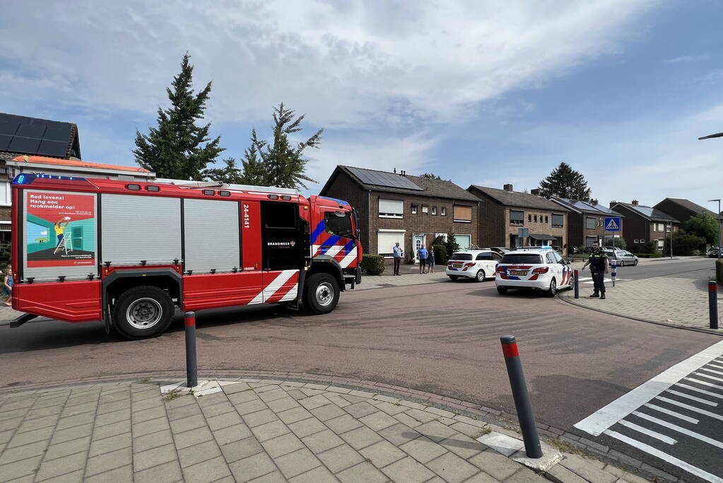 Kleine brand in appartementencomplex