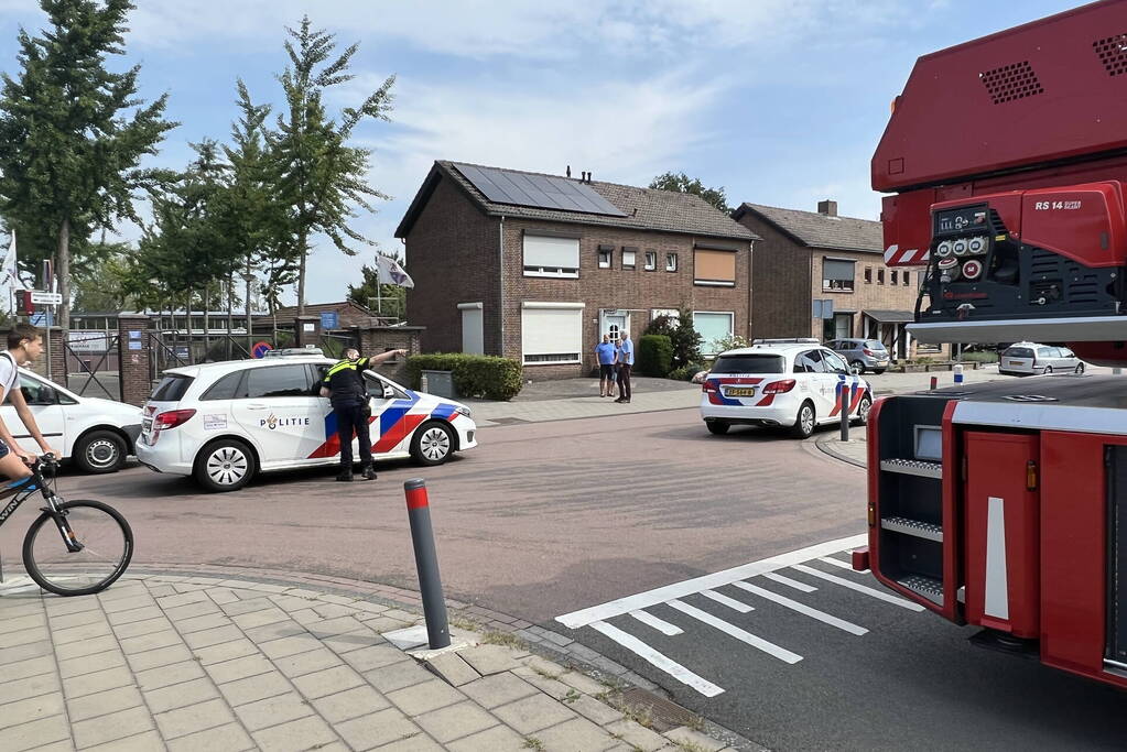 Kleine brand in appartementencomplex