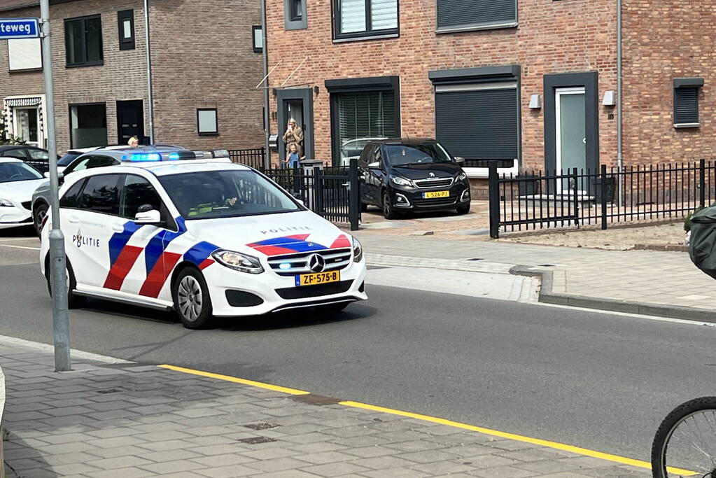 Kleine brand in appartementencomplex