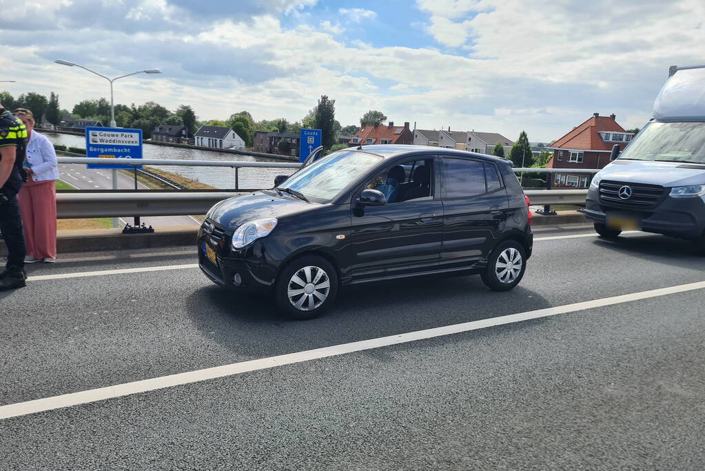 Kop-staartbotsing op Coenecoopbrug