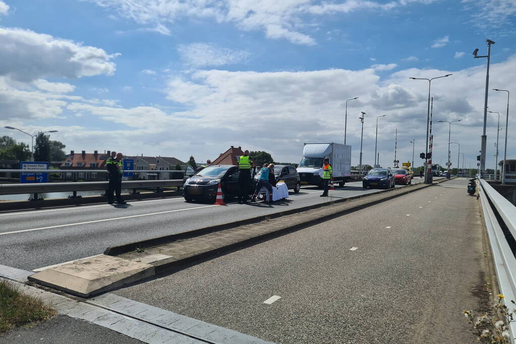 Kop-staartbotsing op Coenecoopbrug