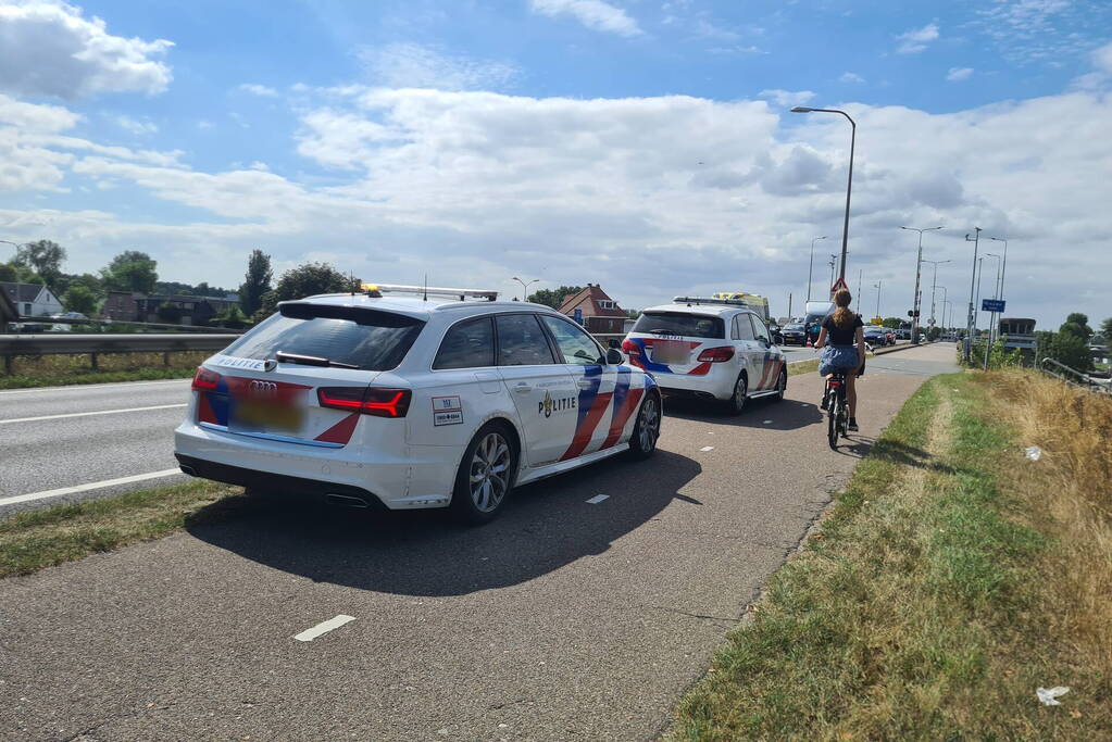 Kop-staartbotsing op Coenecoopbrug