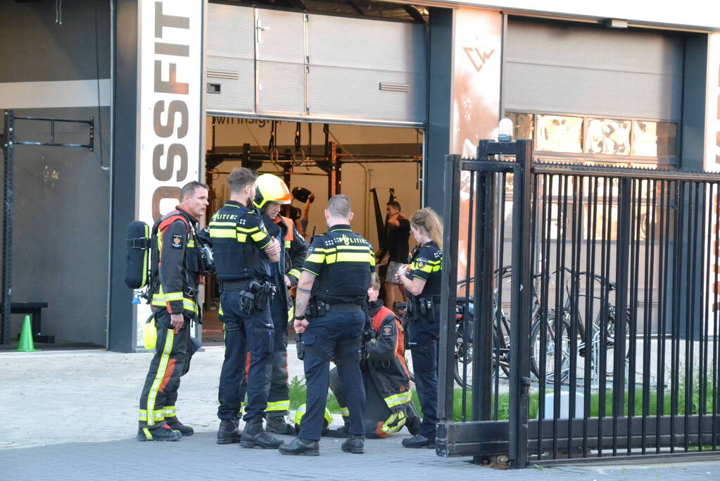 Gebouwbrand blijkt stof van werkzaamheden
