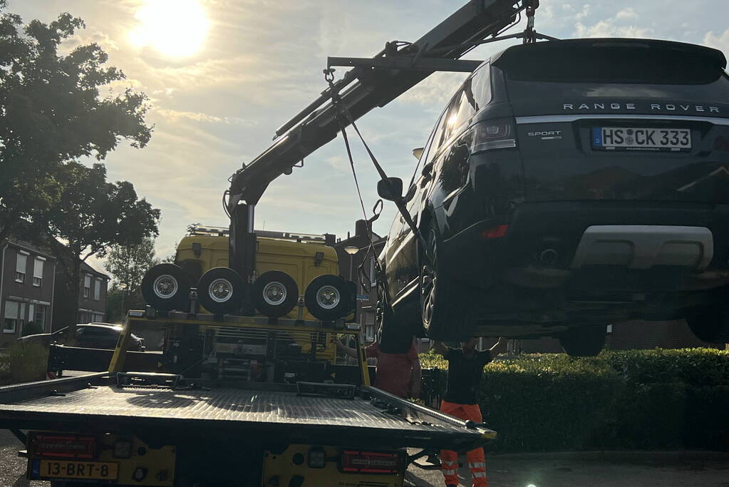 Gestolen Range Rover aangetroffen