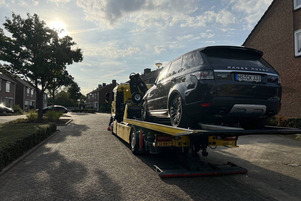 Gestolen Range Rover aangetroffen