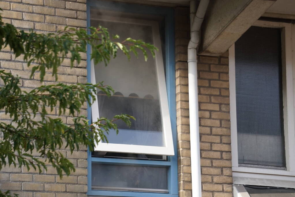 Flinke rookontwikkeling bij keukenbrand