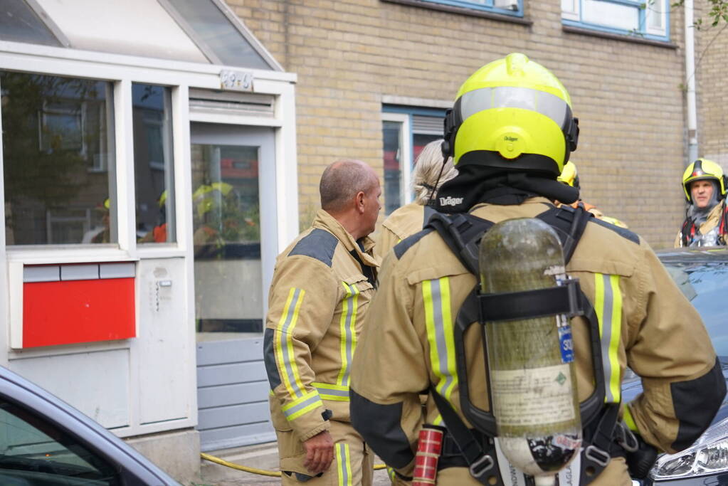 Flinke rookontwikkeling bij keukenbrand