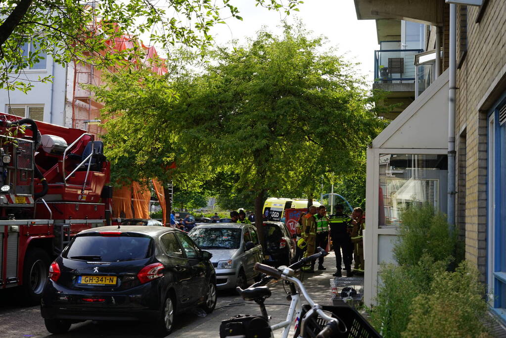 Flinke rookontwikkeling bij keukenbrand