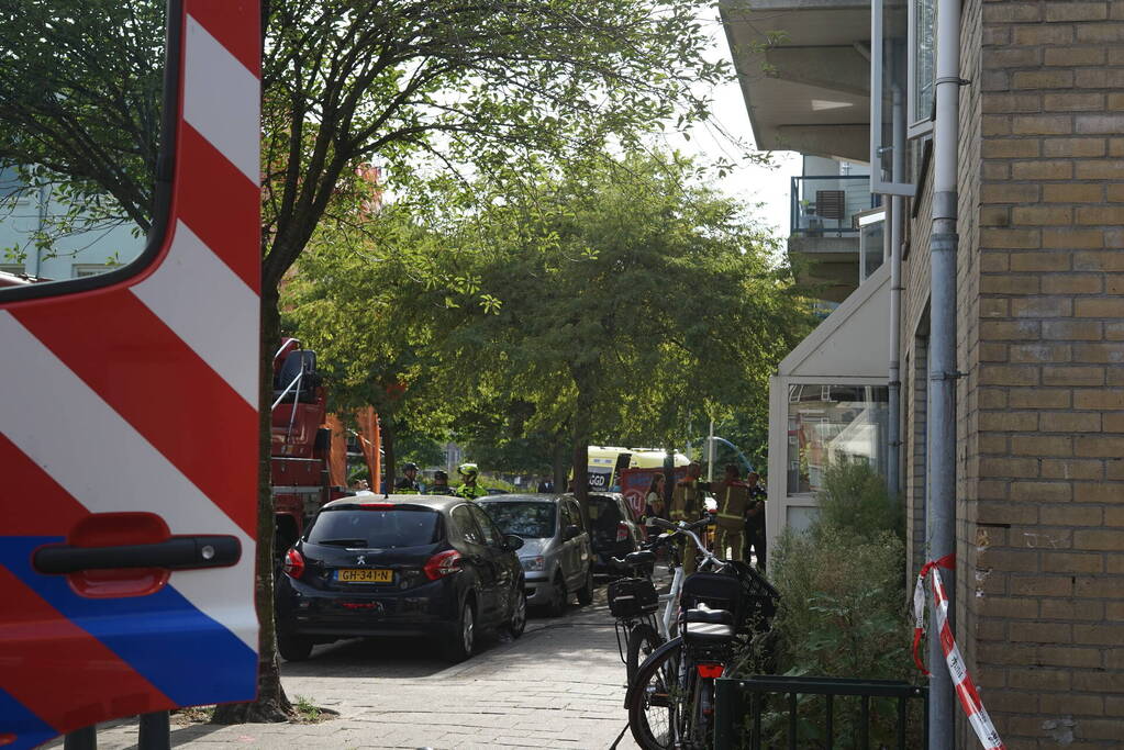 Flinke rookontwikkeling bij keukenbrand
