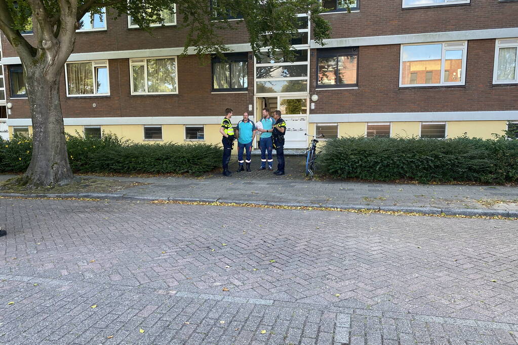 Deur geforceerd voor pannetje op het vuur