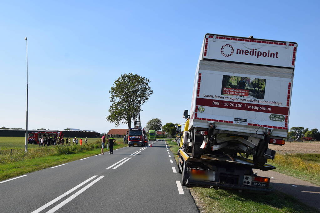 Meerdere voertuigen betrokken bij botsing