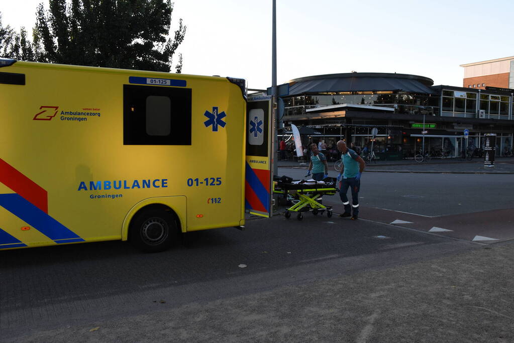 Fietser gewond na val