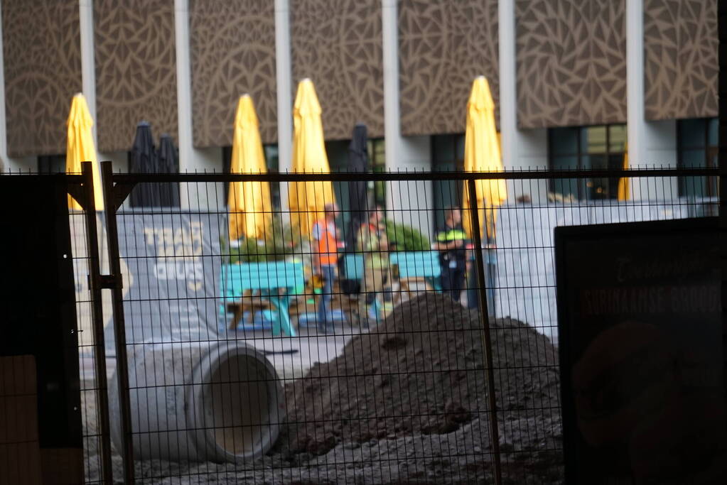 Winkels ontruimd vanwege gaslekkage