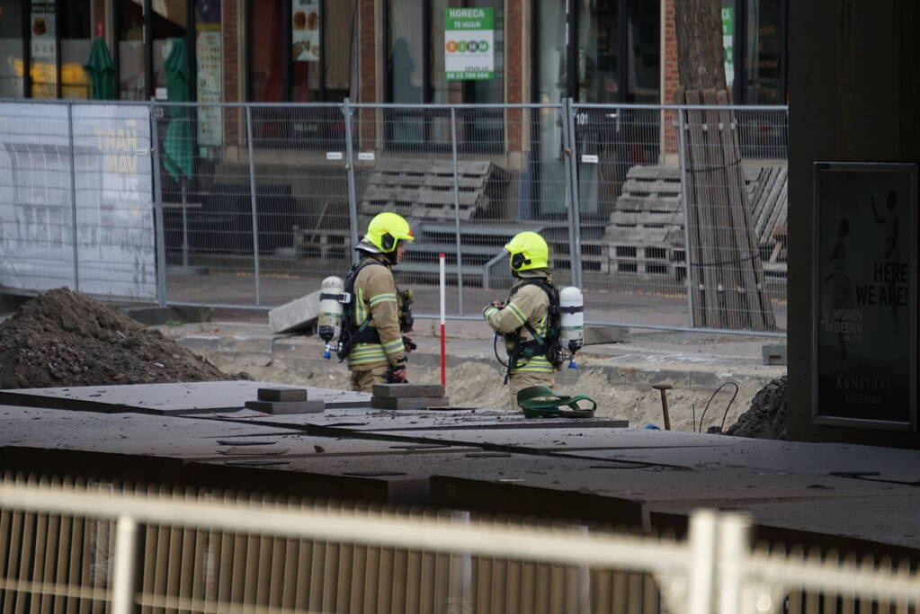 Winkels ontruimd vanwege gaslekkage