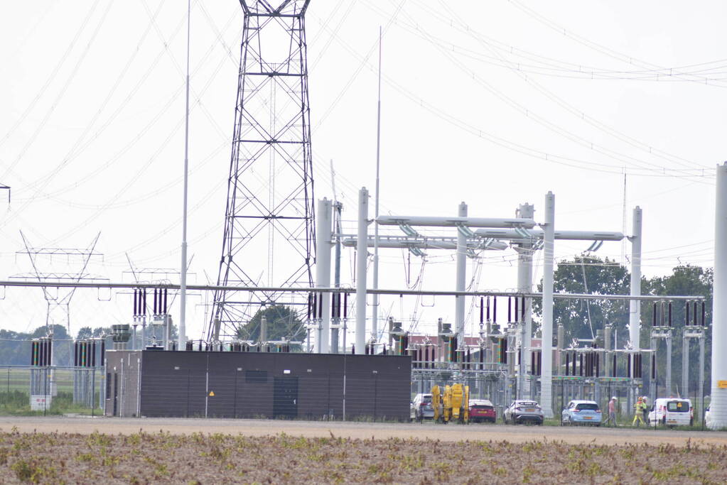 Grote stroomstoring vanwege brand in 150KV station