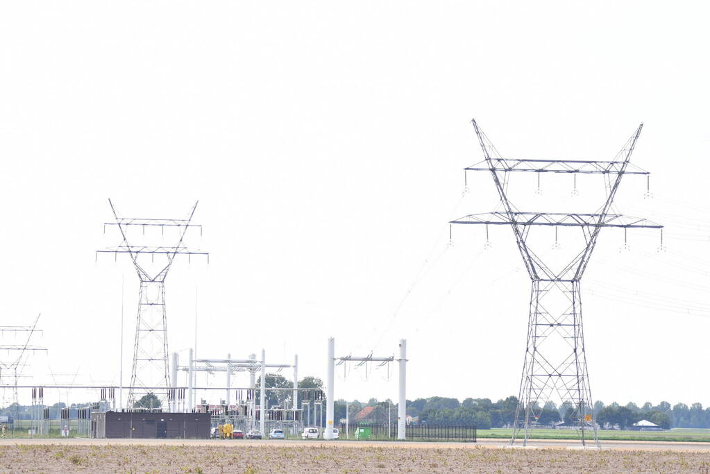 Grote stroomstoring vanwege brand in 150KV station