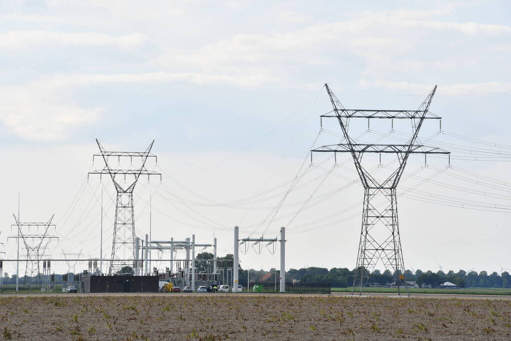 Grote stroomstoring vanwege brand in 150KV station