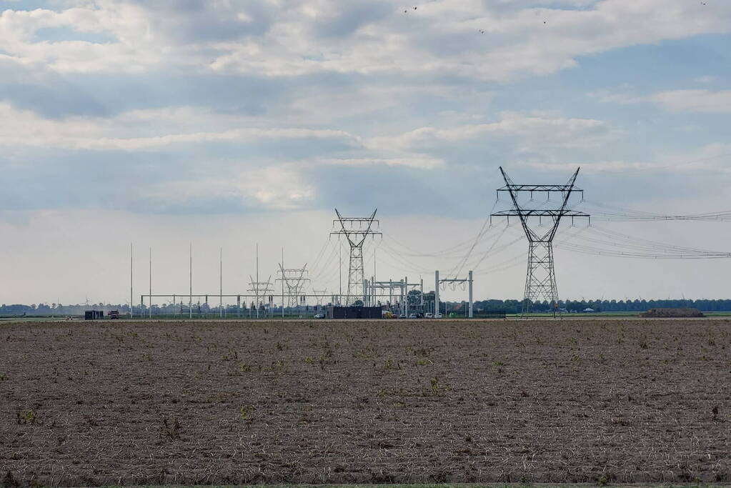 Grote stroomstoring vanwege brand in 150KV station
