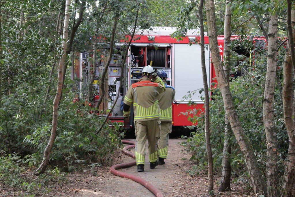 Natuurbrand snel onder controle