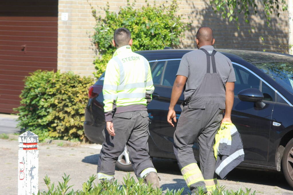 Flinke gaslekkage door werkzaamheden