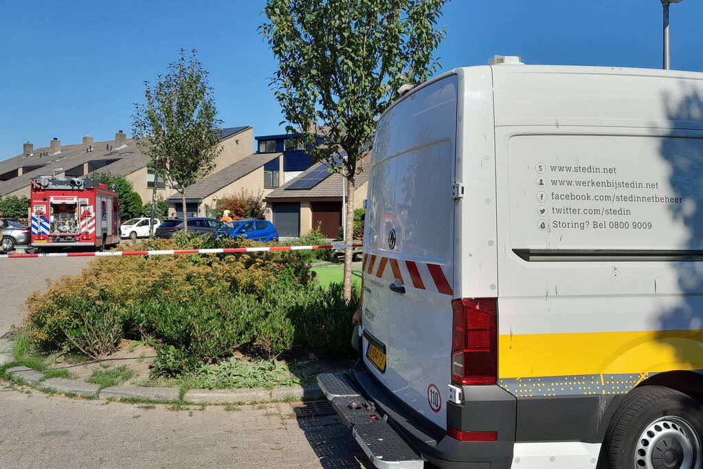 Flinke gaslekkage door werkzaamheden