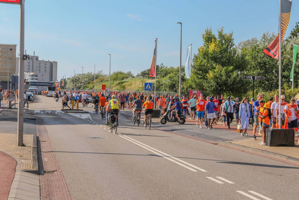 Grote uitloop na kwalificatierace