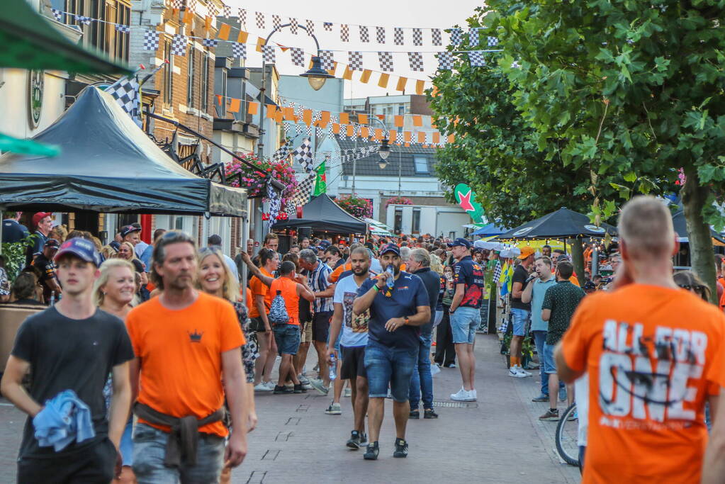 Grote uitloop na kwalificatierace