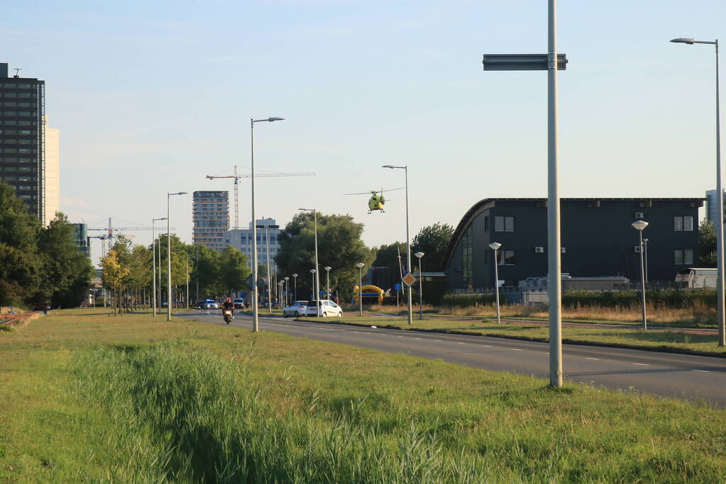 Scooterrijder gewond bij botsing met auto