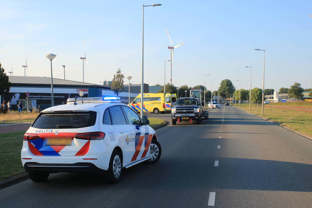 Scooterrijder gewond bij botsing met auto