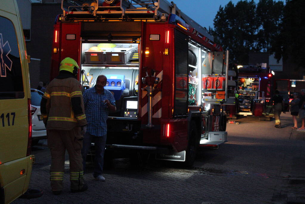Brandweer ingezet bij brand in appartement