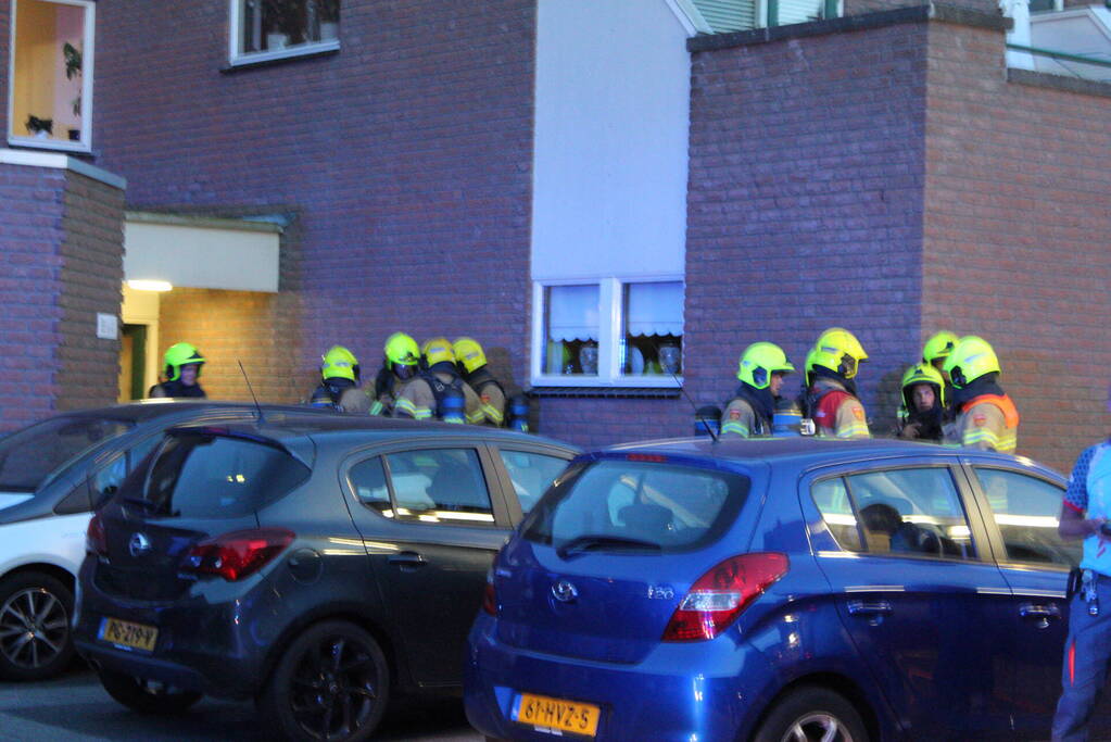 Brandweer ingezet bij brand in appartement