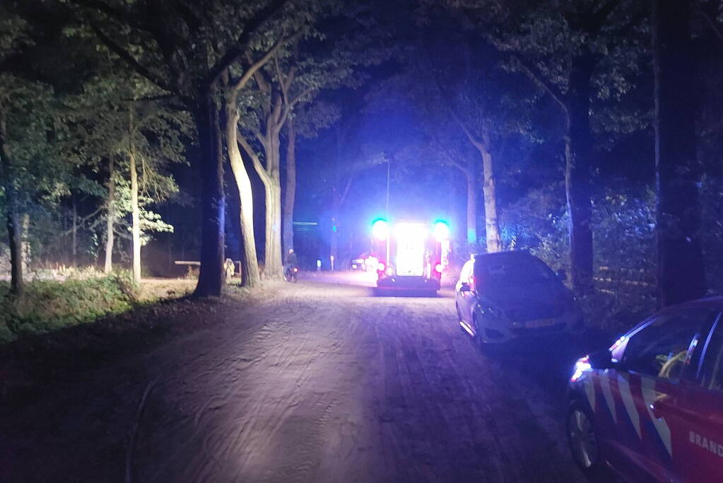 Onderzoek naar brand bij verenigingsgebouw