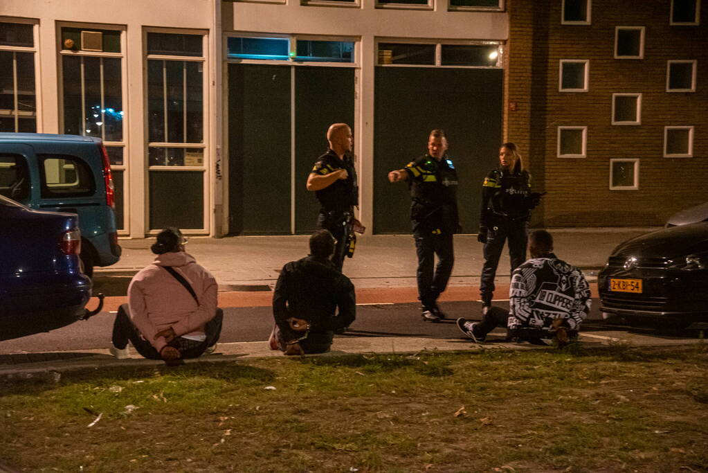 Vier aanhoudingen en gewonde na schietpartij