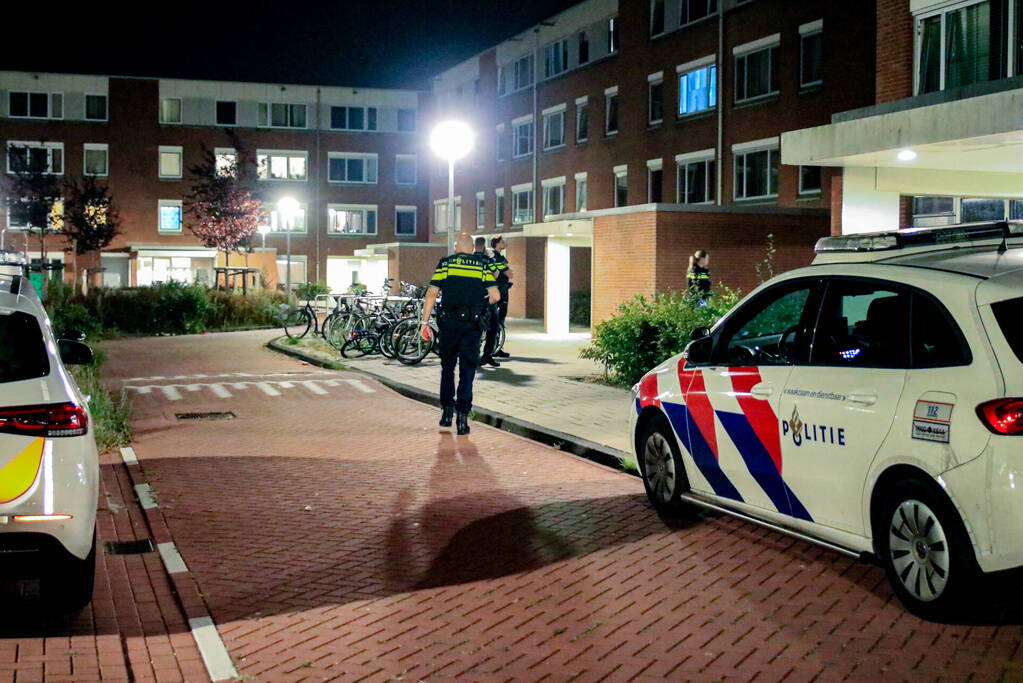 Veel politie in de straten na geweldsincident
