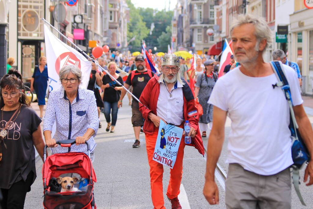 Demonstratie tegen kabinet