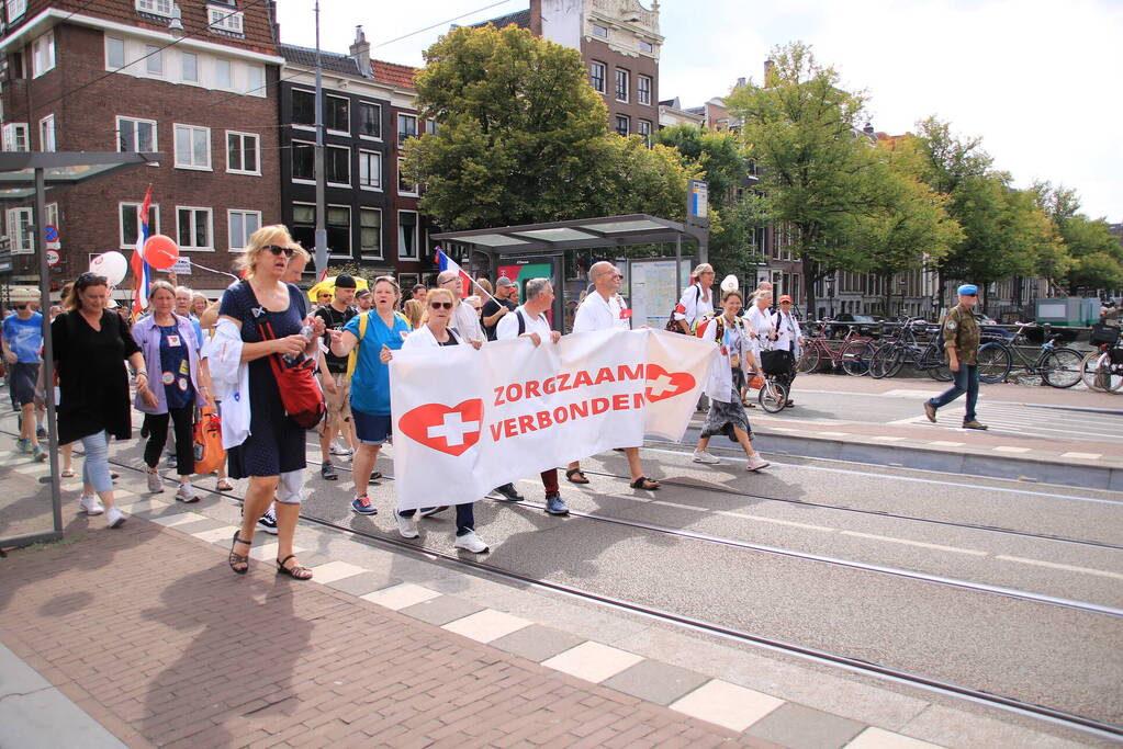 Demonstratie tegen kabinet
