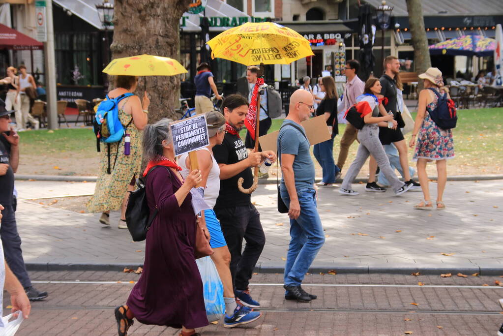 Demonstratie tegen kabinet