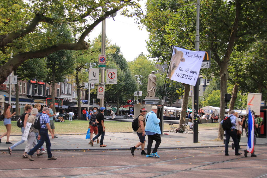 Demonstratie tegen kabinet