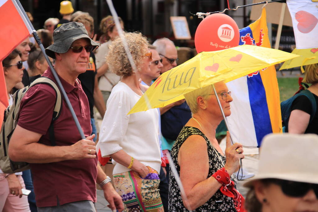 Demonstratie tegen kabinet
